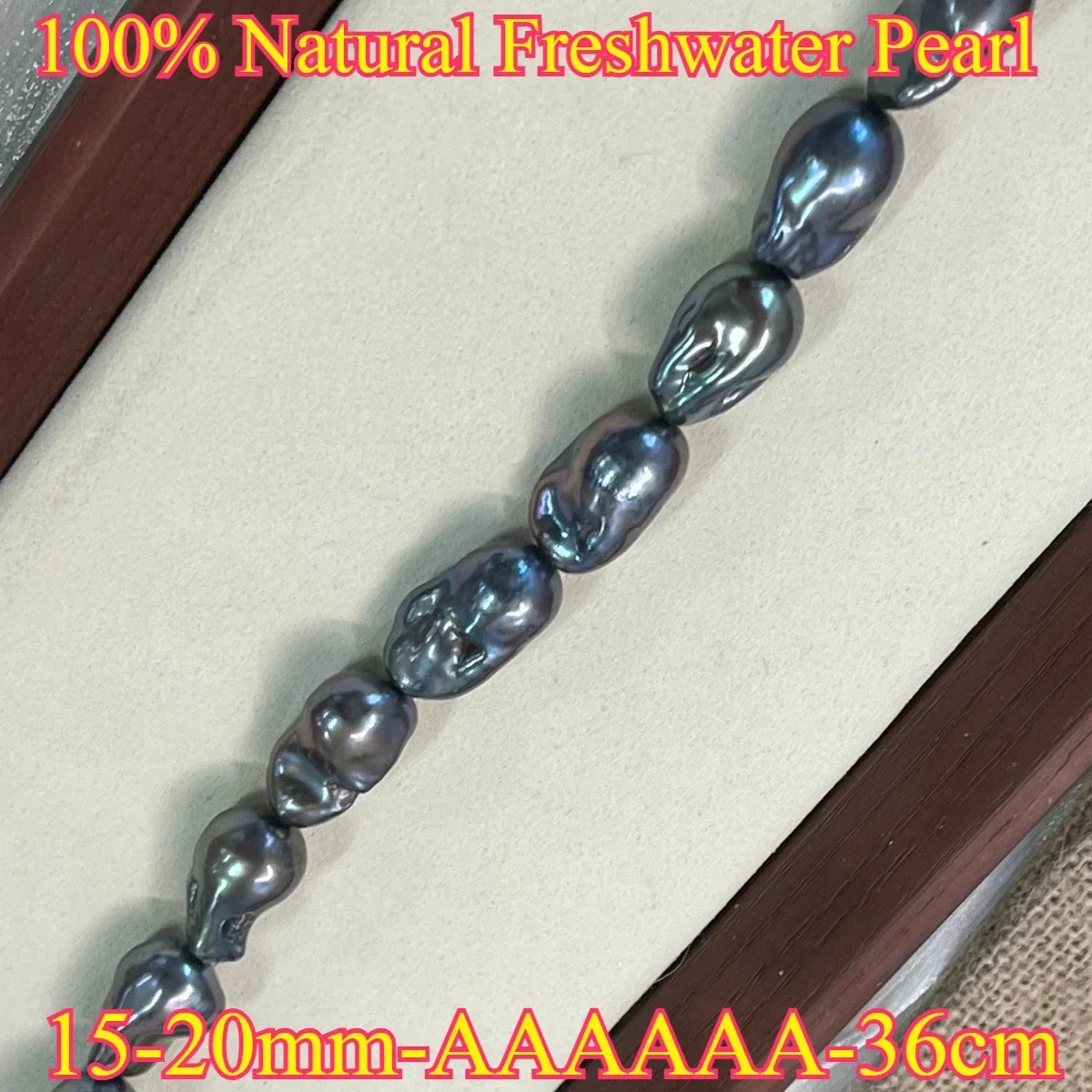 15-20mm 6A Brilliant Natural Freshwater Pearl Black Baroque Fishtail Bead Jewelry Make Gift DIY Necklace Bracelet Women Wedding
15-20mm 6A Brilliant Natural Freshwater Pearl Black Baroque Fishtail Bead Jewelry Make Gift DIY Necklace Bracelet Women Wedding