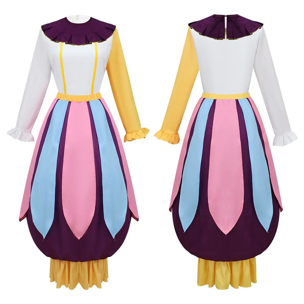 Tea Pot Cosplay Mrs Potts Long Sleeves Colorful Dress Hat Costume Adult Women Halloween Christmas Carnival Fanshion Clothes
Tea Pot Cosplay Mrs Potts Long Sleeves Colorful Dress Hat Costume Adult Women Halloween Christmas Carnival Fanshion Clothes