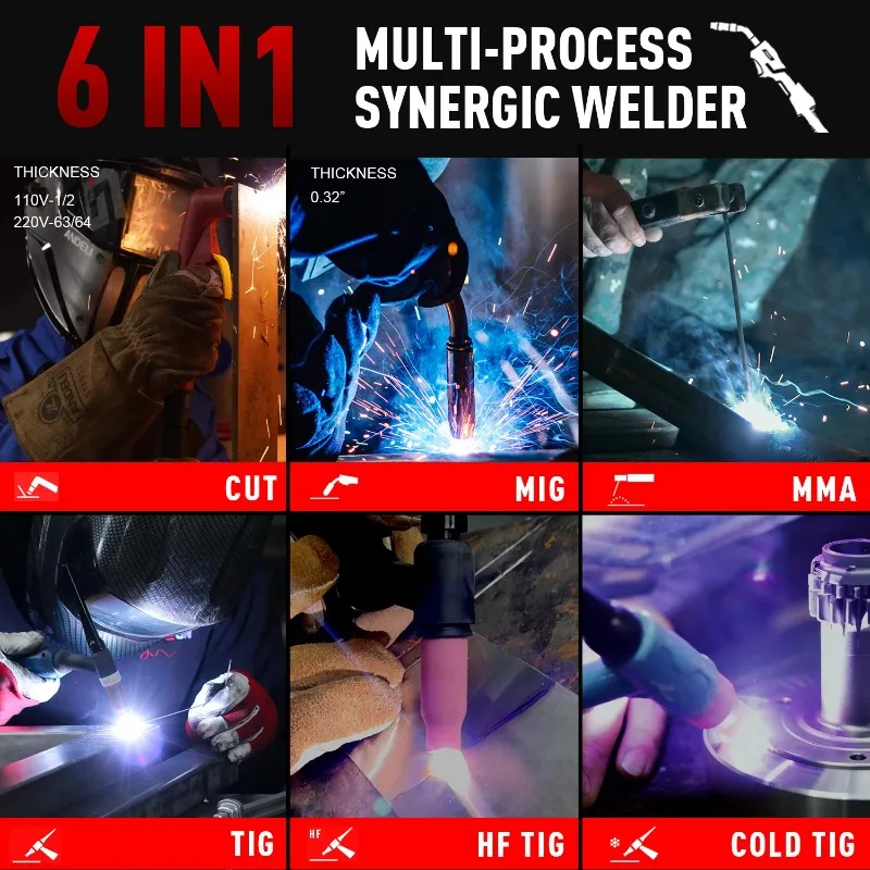 7 in 1 Welding Machine 110V 220V
7 in 1 Welding Machine 110V 220V