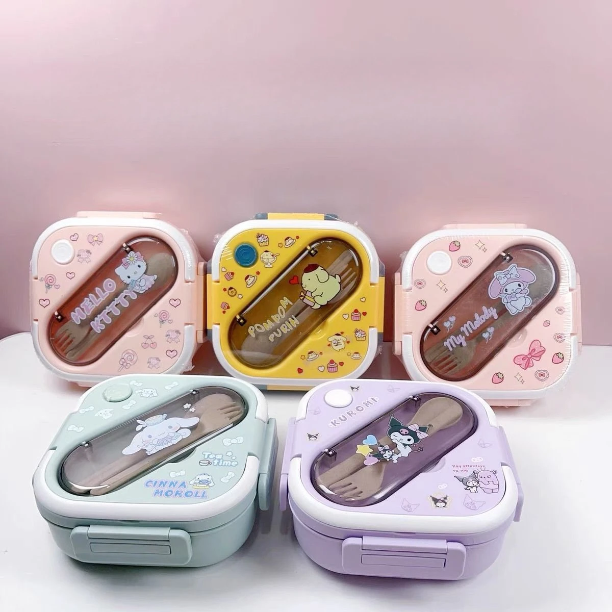 Anime Sanrio Kuromi My Melody Compartment Bento Box Portable Lunch Box for Students Office Workers Kawaii Lovely Cute 2026 New
Anime Sanrio Kuromi My Melody Compartment Bento Box Portable Lunch Box for Students Office Workers Kawaii Lovely Cute 2026 New