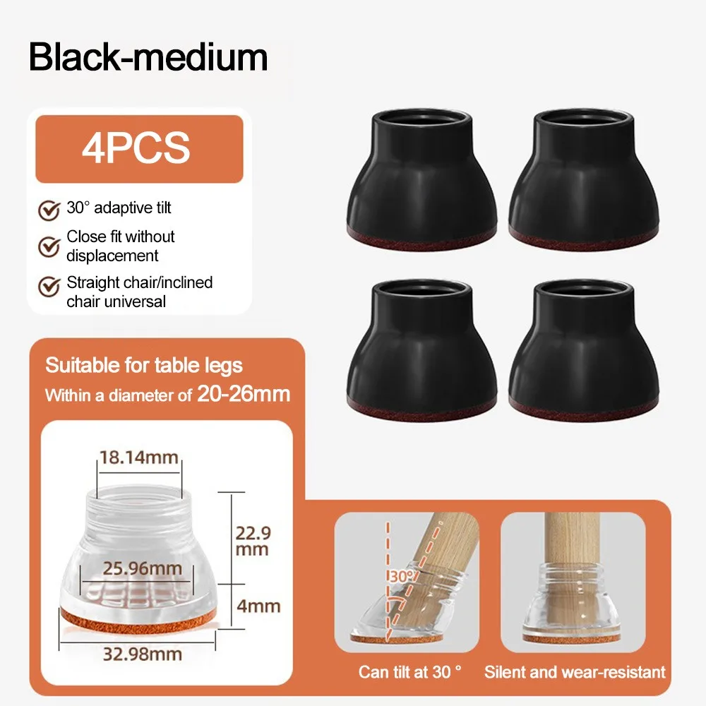4 шт./компл., круглая форма, мебельная фетровая подкладка, защита от царапин, уменьшает трение, противоскользящий коврик, защита для пола, износостойкий
4 шт./компл., круглая форма, мебельная фетровая подкладка, защита от царапин, уменьшает трение, противоскользящий коврик, защита для пола, износостойкий