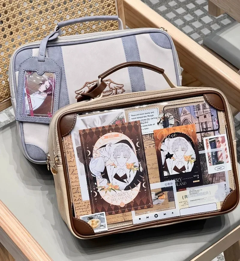 2025 Ita Bag New Sweeet Cute Transparent Crossbody Bags for Women Spring All Match Popular Display Shoulder Bag Bolso Сумка
2025 Ita Bag New Sweeet Cute Transparent Crossbody Bags for Women Spring All Match Popular Display Shoulder Bag Bolso Сумка