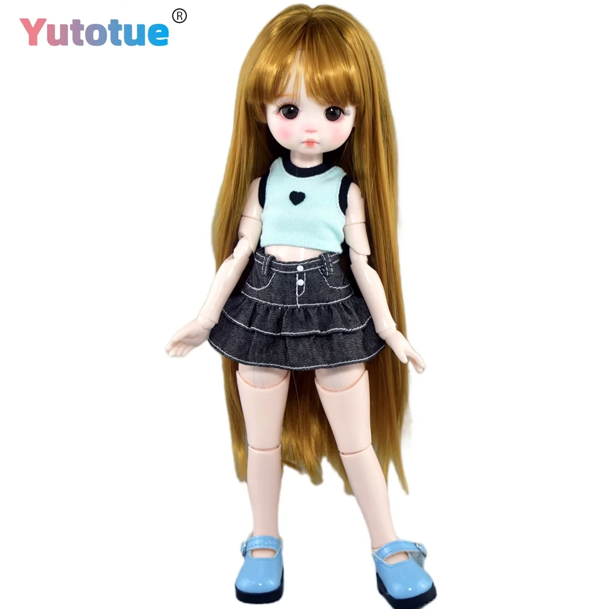 YUTOTUE 30cm Height Girl Doll with Straight Long Hair Fashion Clothes Set Completed Mini BJD Doll Toy Gift
YUTOTUE 30cm Height Girl Doll with Straight Long Hair Fashion Clothes Set Completed Mini BJD Doll Toy Gift