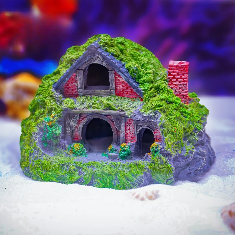 Ruins House Ornaments Fish Tank Landscape Aquarium Decor Fish and Shrimp Hiding Place Moss Micro Landscape Fairy Garden
Ruins House Ornaments Fish Tank Landscape Aquarium Decor Fish and Shrimp Hiding Place Moss Micro Landscape Fairy Garden