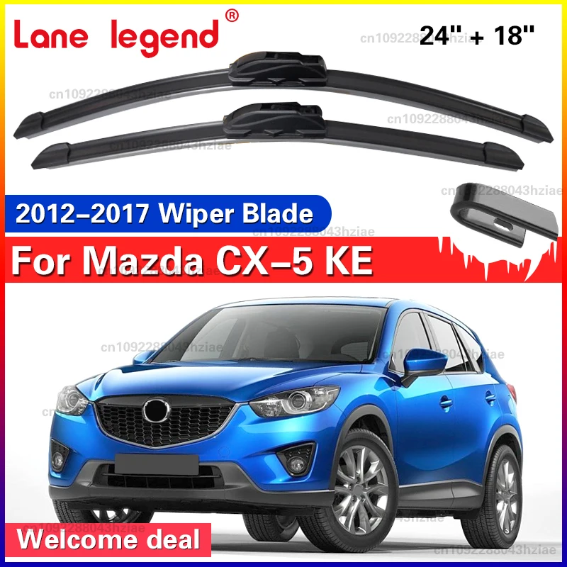 Щетки стеклоочистителя переднего стекла для Mazda CX-5 KE 2012-2017 (2013, 2014, 2015, 2016) 24"+18"
Щетки стеклоочистителя переднего стекла для Mazda CX-5 KE 2012-2017 (2013, 2014, 2015, 2016) 24"+18"