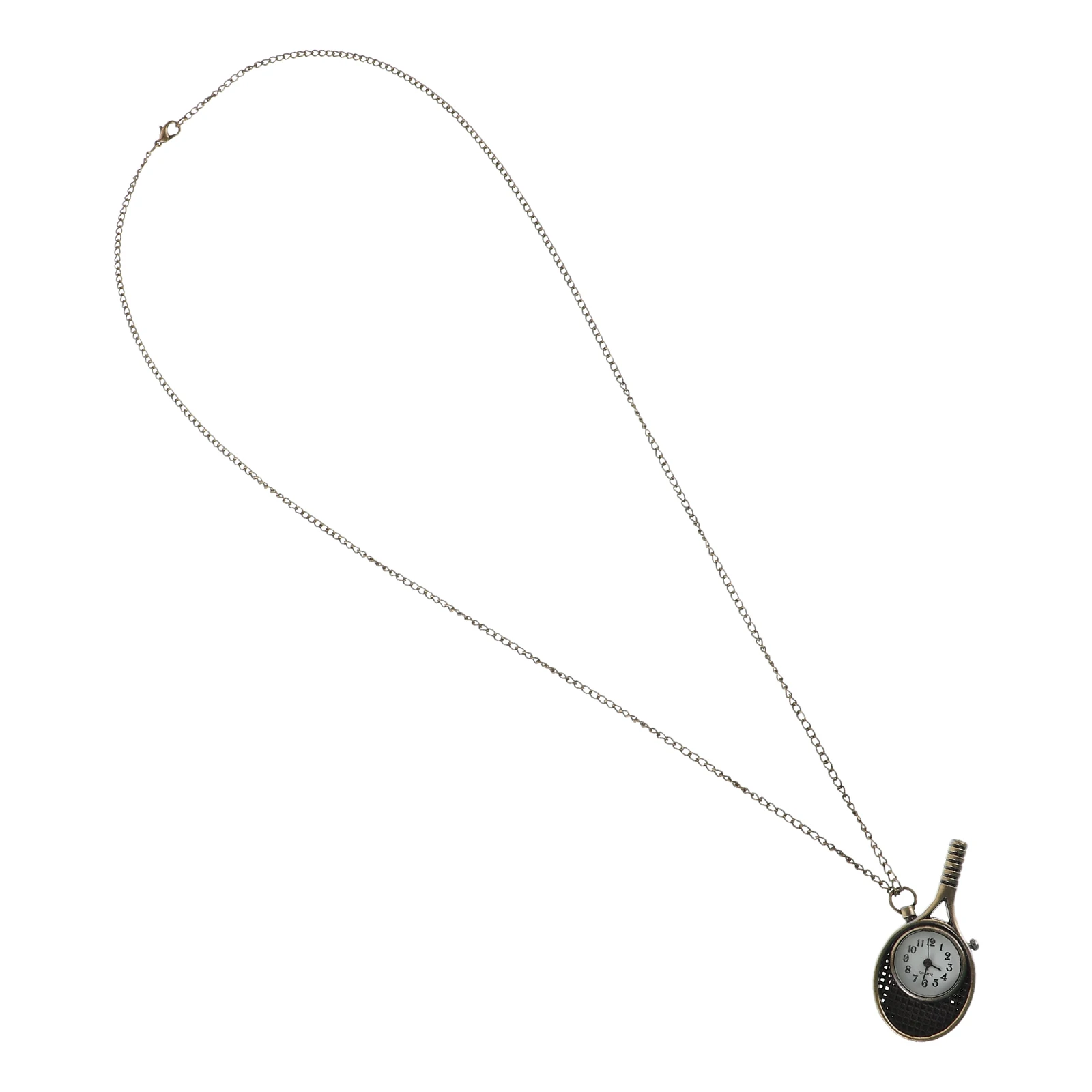 Retro Pocket Watch Necklace for Women Men Vintage Embossed Racket Quartz Movement Pendant Watches Cool Prop Gift Idea
Retro Pocket Watch Necklace for Women Men Vintage Embossed Racket Quartz Movement Pendant Watches Cool Prop Gift Idea