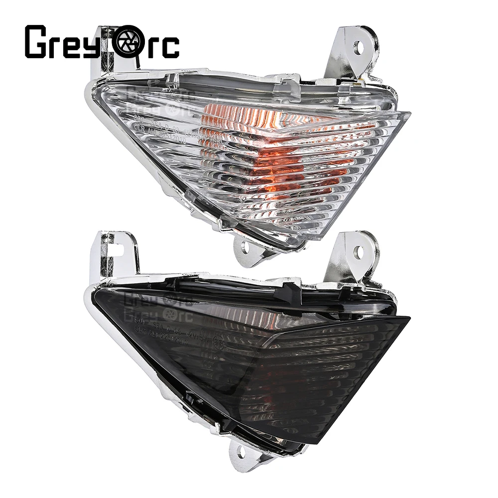 2Pcs For Kawasaki Ninja ZX10R 2006-2007 ZX14R 2006-2019 Smoke/Clear Lens Turn Signal Indicator Lights Blinkers for Motorcycle
2Pcs For Kawasaki Ninja ZX10R 2006-2007 ZX14R 2006-2019 Smoke/Clear Lens Turn Signal Indicator Lights Blinkers for Motorcycle