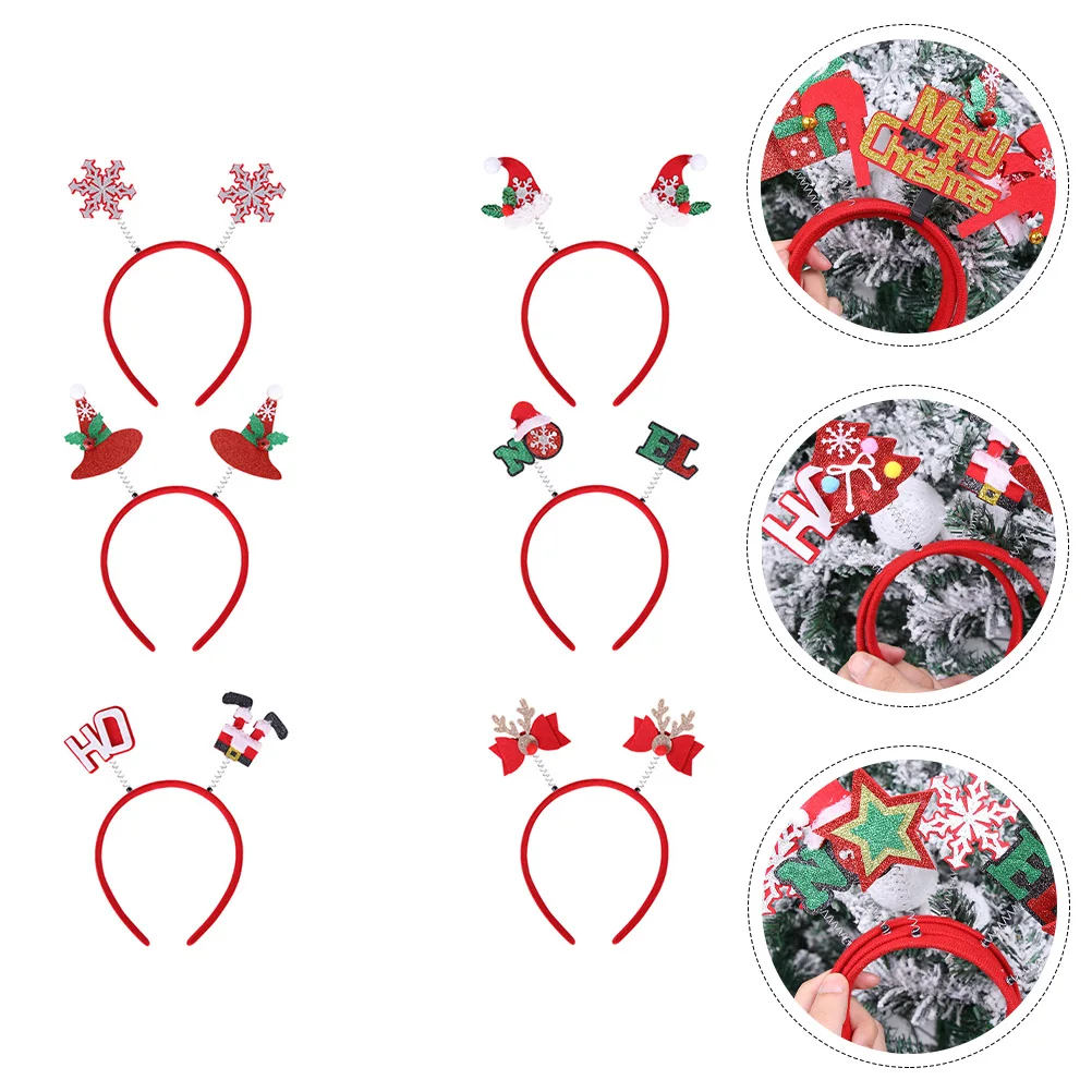 6 Pcs Hair Hoops Party Headbands Kids Accessories Metal Decorations Durable Xmas Headband Smooth Unique Hairband
6 Pcs Hair Hoops Party Headbands Kids Accessories Metal Decorations Durable Xmas Headband Smooth Unique Hairband