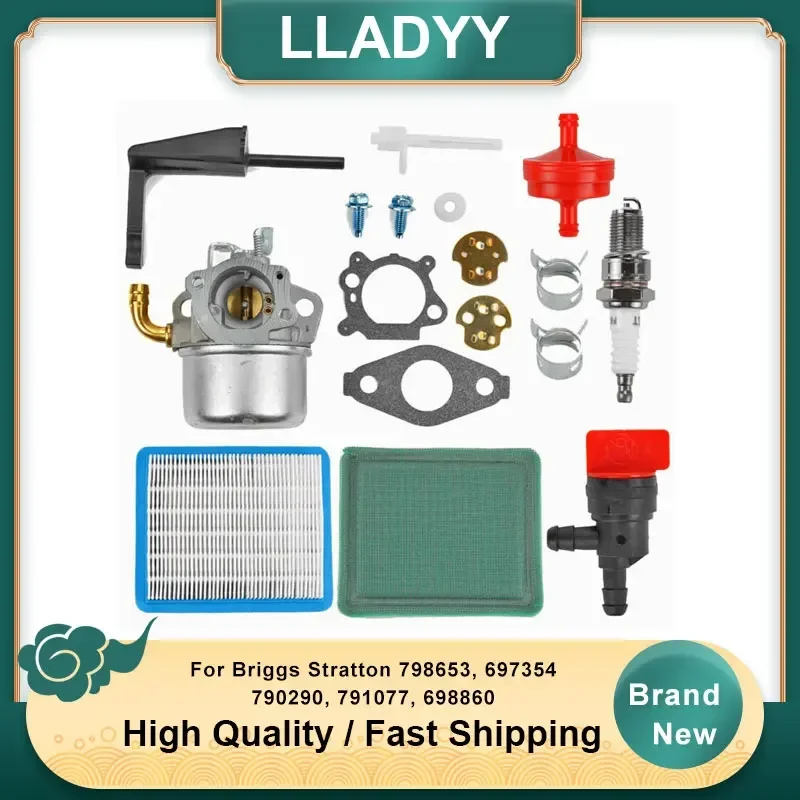 Комплект карбюратора для Briggs Stratton 798653 , 697354 , 790290 , 791077 , 698860
Комплект карбюратора для Briggs Stratton 798653 , 697354 , 790290 , 791077 , 698860
