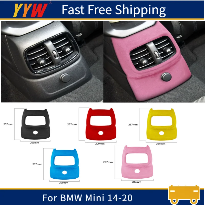 Air Conditioning Vent Panel Sticker Suede Decorative Shell for MINI BMW 2014 2015 2016 2017 2018 2019 2020 multiple colors
Air Conditioning Vent Panel Sticker Suede Decorative Shell for MINI BMW 2014 2015 2016 2017 2018 2019 2020 multiple colors
