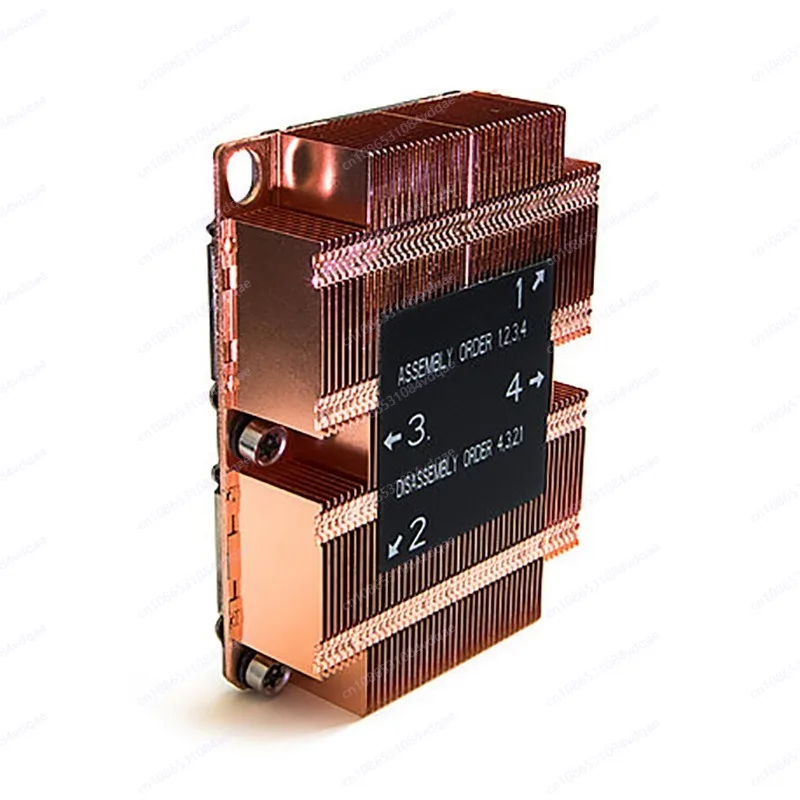 1U server radiator LGA 3647 interface, pure copper soaking plate
1U server radiator LGA 3647 interface, pure copper soaking plate