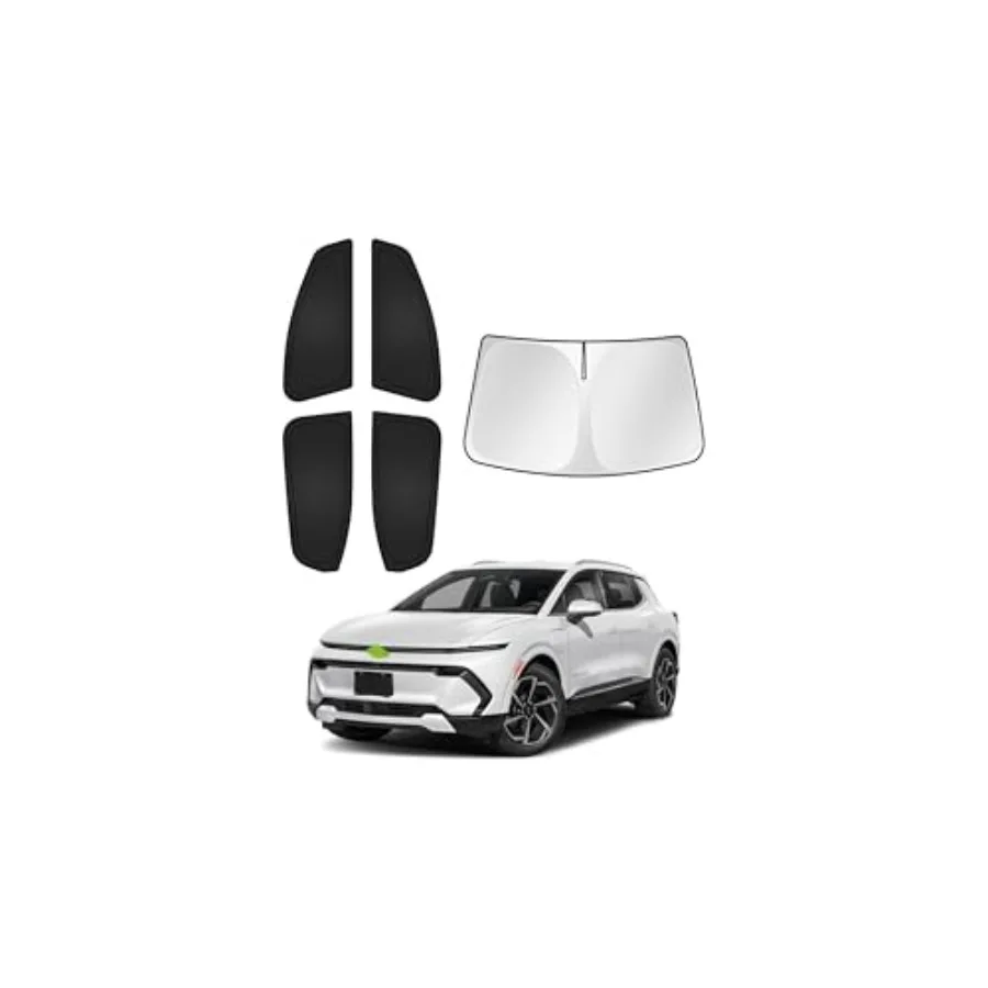 Sunshades for Chevrolet Equinox EV 2024-2026 Polyester Black UV-blocking heat-reflective privacy-enhancing windshield and side/
Sunshades for Chevrolet Equinox EV 2024-2026 Polyester Black UV-blocking heat-reflective privacy-enhancing windshield and side/