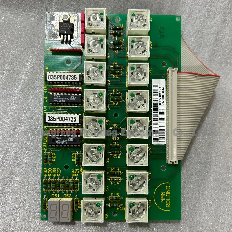 D 37V 0726 70 original used offset printing machine spare parts for Manroland printing machinery second-hand circuit board
D 37V 0726 70 original used offset printing machine spare parts for Manroland printing machinery second-hand circuit board