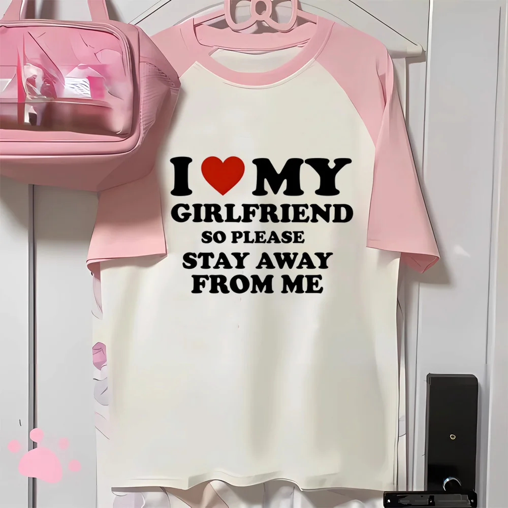i Love My Boyfriend i Love My Girlfriend top tees female Grunge Comfortable Punk graphic tshirt Breathable 2000s Gothic kawaii
i Love My Boyfriend i Love My Girlfriend top tees female Grunge Comfortable Punk graphic tshirt Breathable 2000s Gothic kawaii