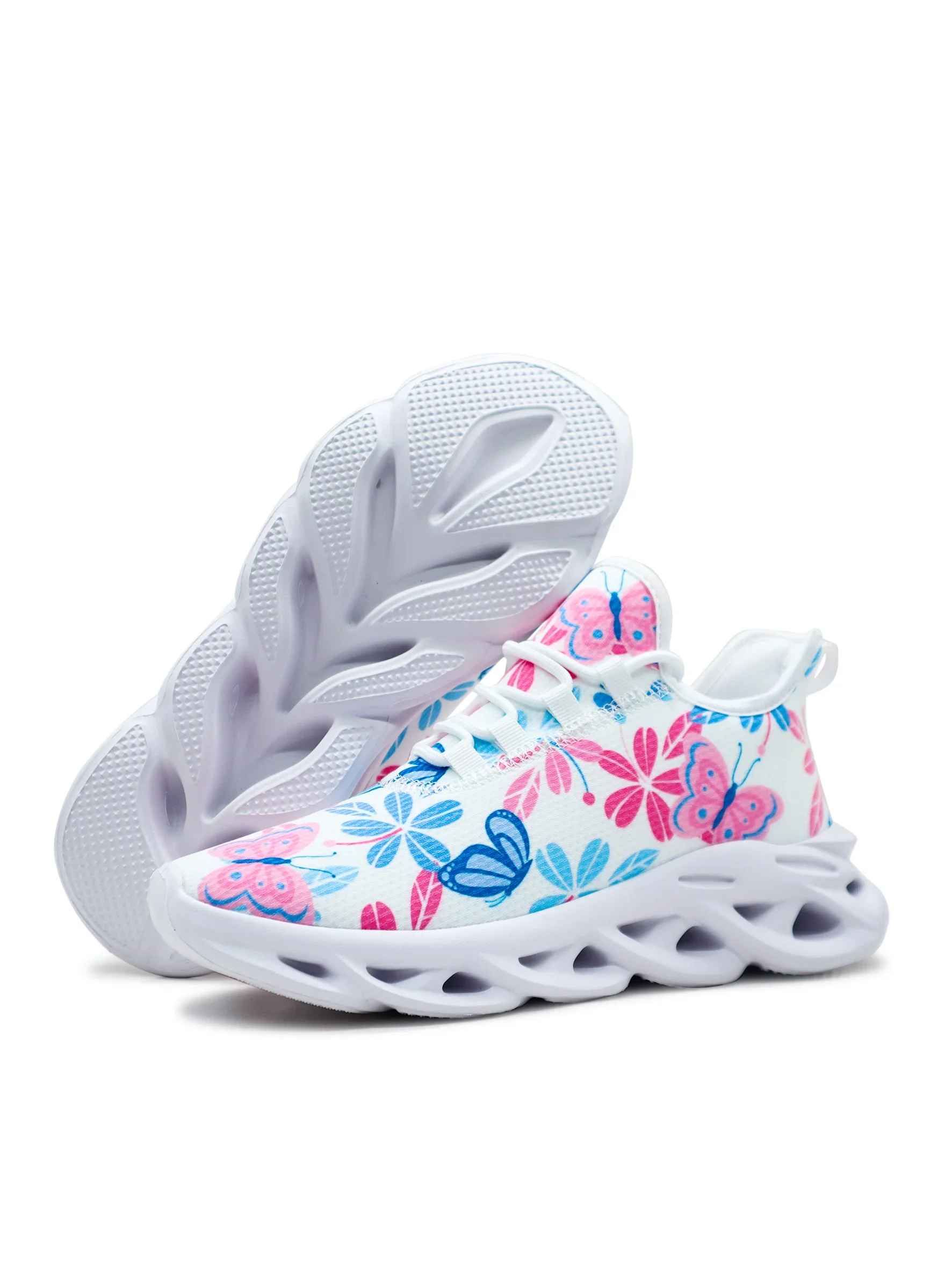 Cute Floral Prints Women's Casual Sneakers Teenager Girls Lightweight Walking Running Shoes Mesh Lace Up Footwear EUR36-48
Cute Floral Prints Women's Casual Sneakers Teenager Girls Lightweight Walking Running Shoes Mesh Lace Up Footwear EUR36-48
