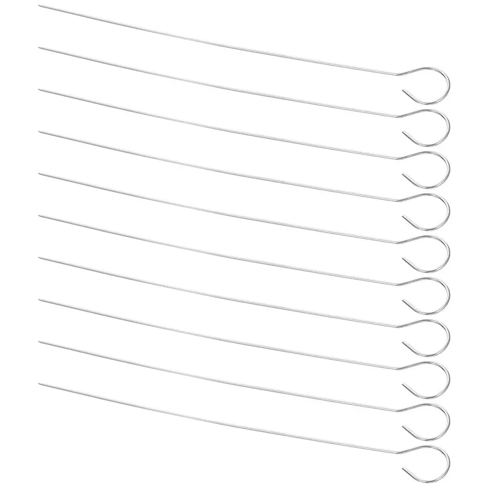 30Pcs Stainless Steel Bbq Skewers Heavy Duty Grill Pins for Kabob Meat Outdoor Barbecue Grilling Accessories Skewers for Kabob
30Pcs Stainless Steel Bbq Skewers Heavy Duty Grill Pins for Kabob Meat Outdoor Barbecue Grilling Accessories Skewers for Kabob