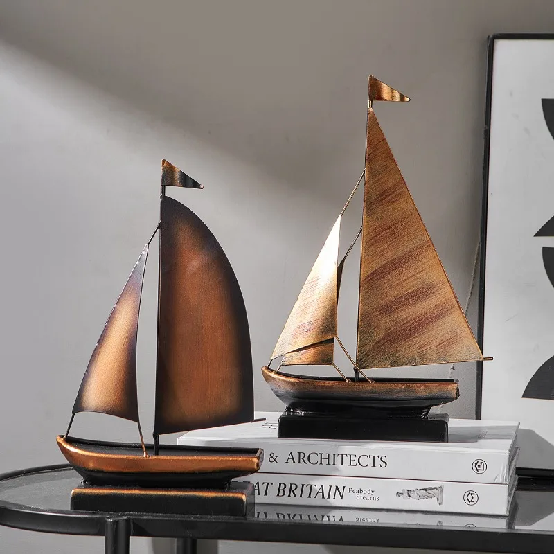Creative Sail Boat Model Decoration for Living Room, TV Cabinet, Bar, Office Desk, and Luxury Decorations Statues for Decoration
Creative Sail Boat Model Decoration for Living Room, TV Cabinet, Bar, Office Desk, and Luxury Decorations Statues for Decoration