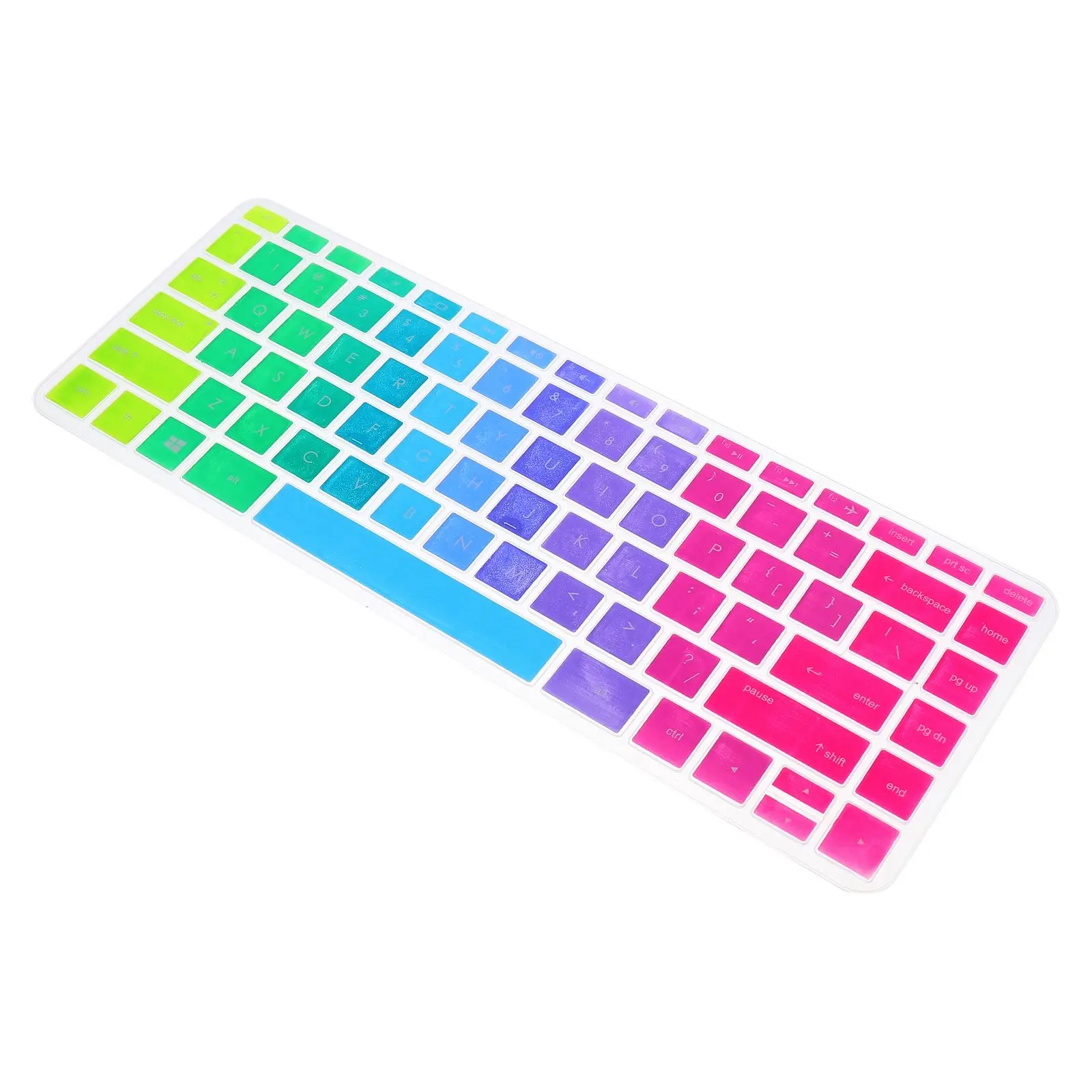 Colorful Keyboard Film Laptop Cover Skin Silicone Protector for 14bf Waterproof Dustproof Reusable Keyboard Skin
Colorful Keyboard Film Laptop Cover Skin Silicone Protector for 14bf Waterproof Dustproof Reusable Keyboard Skin