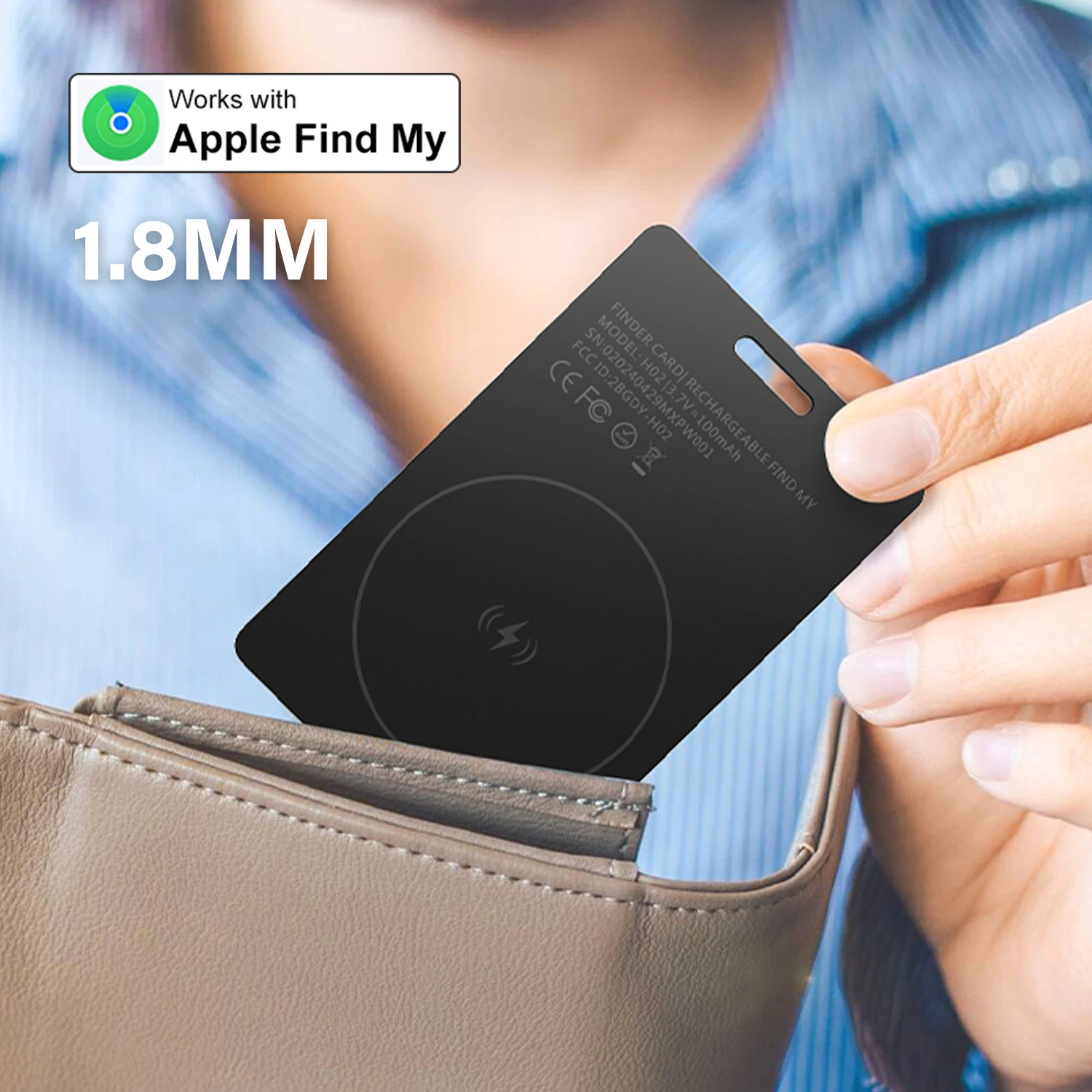 Anti-loss Tracking Card GPS Global Precision Location Search Wallet Item Finder Portable Locator
Anti-loss Tracking Card GPS Global Precision Location Search Wallet Item Finder Portable Locator