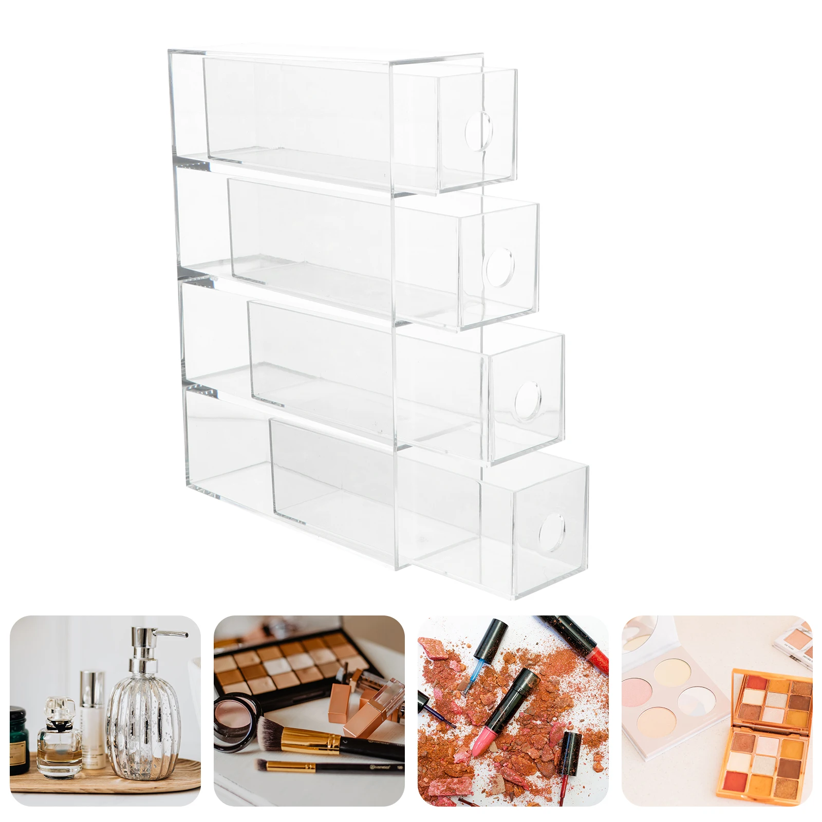 Eyeshadow Storage Box Acrylic Holder Thickened Material Drawer Type Beauty ganizer Crystal Clear Simple Creative Makeup
Eyeshadow Storage Box Acrylic Holder Thickened Material Drawer Type Beauty ganizer Crystal Clear Simple Creative Makeup