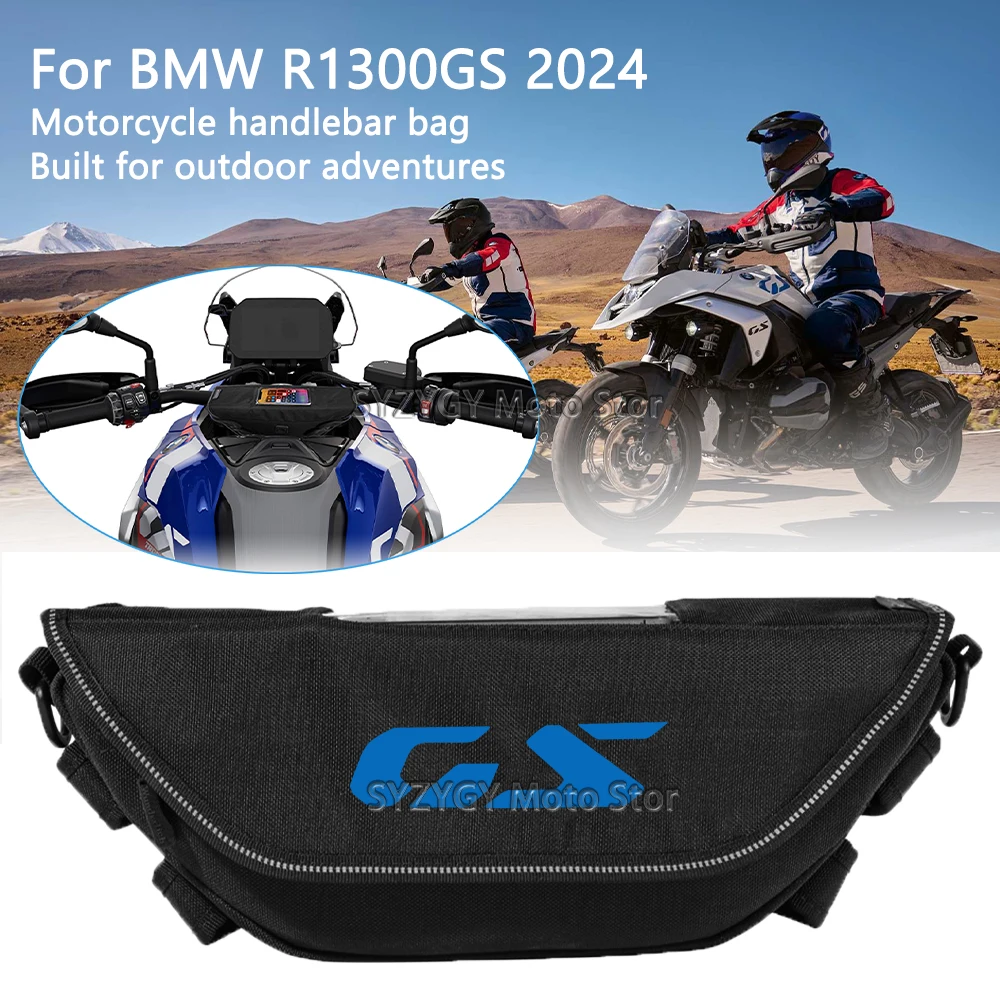 For BMW R1300GS 2023 2024 Motorcycle handlebar bag, motorcycle faucet bag, waterproof and dustproof motorcycle bag
For BMW R1300GS 2023 2024 Motorcycle handlebar bag, motorcycle faucet bag, waterproof and dustproof motorcycle bag