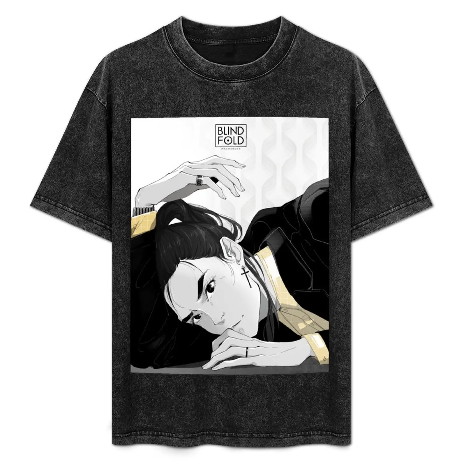 Mitsu Manga style Blindfold Mashersan T-Shirt Performance Dry Fit T-Shirt
Mitsu Manga style Blindfold Mashersan T-Shirt Performance Dry Fit T-Shirt