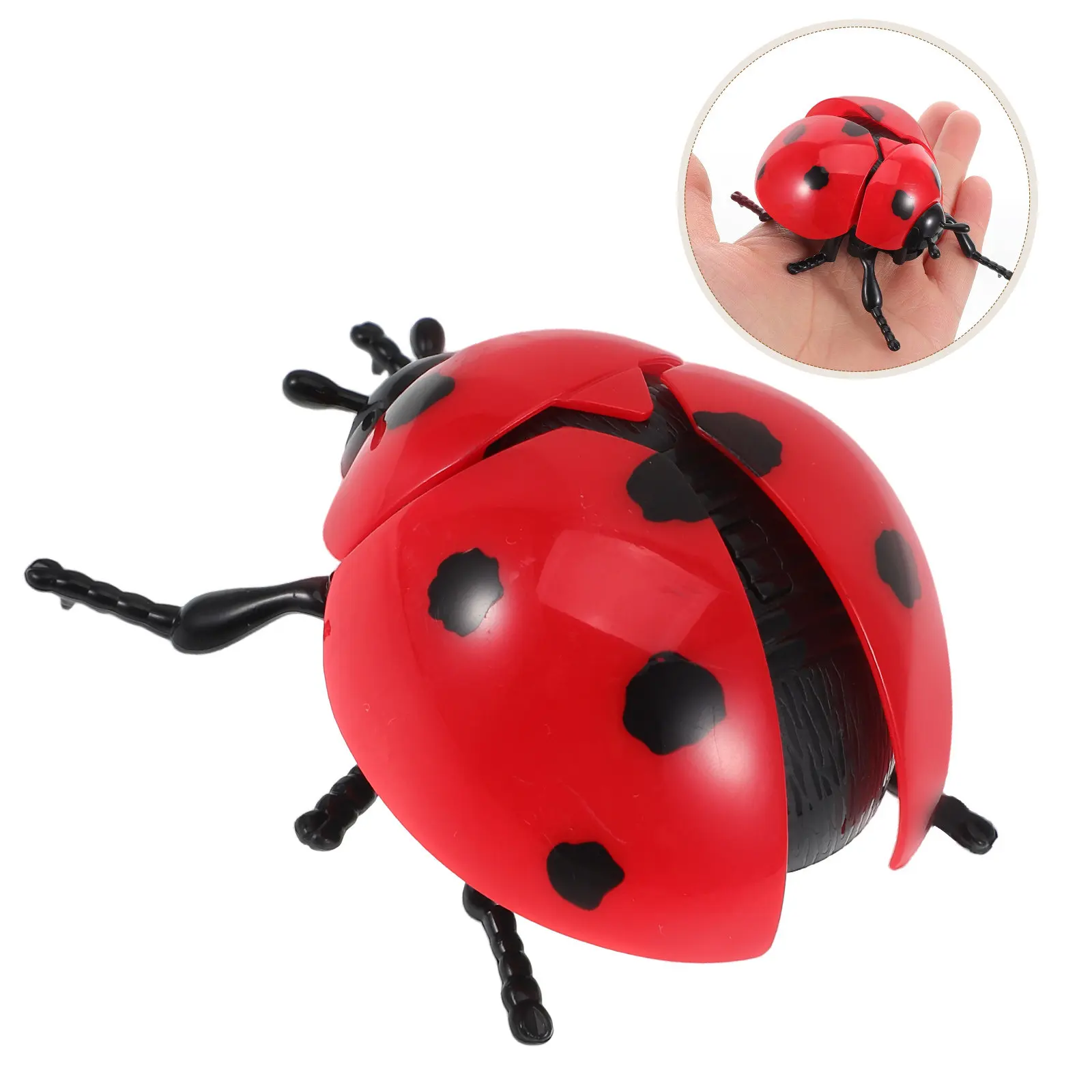 Simulation Ladybug Wind Up Interactive Cognitive Plaything for Kids Shaking Head Tail Plastic Party Favor Fun Animal Clockwork
Simulation Ladybug Wind Up Interactive Cognitive Plaything for Kids Shaking Head Tail Plastic Party Favor Fun Animal Clockwork
