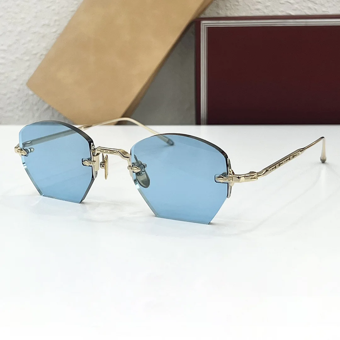 Japanese Handcrafted Light Luxury Fashion Metal Frameless Resort Trendy Sunglasses for Men Women Jacq
Japanese Handcrafted Light Luxury Fashion Metal Frameless Resort Trendy Sunglasses for Men Women Jacq