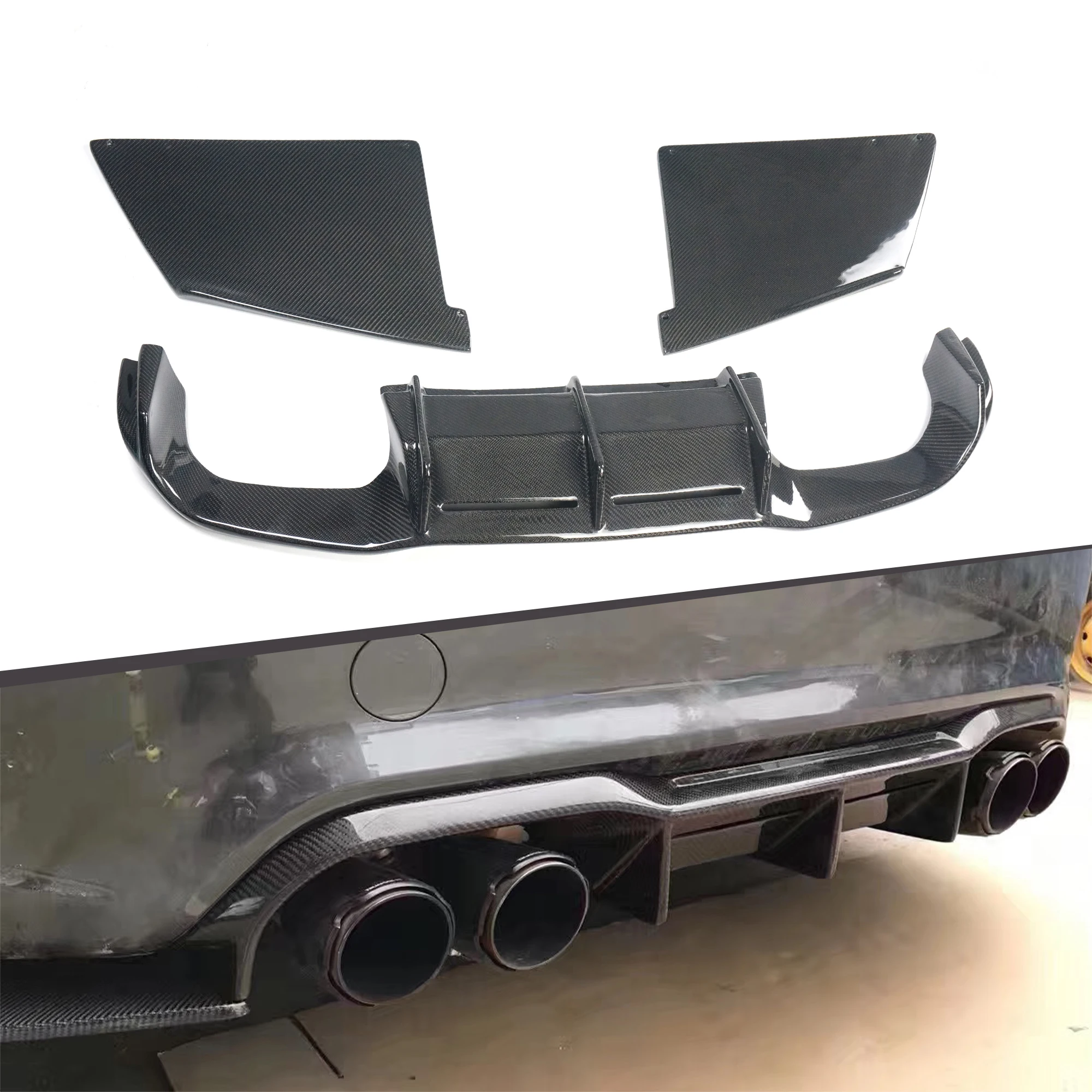 Modification Hot Sales Carbon Fiber Body Kit MTC Type Rear Diffuser & Splitter Fit for F87
Modification Hot Sales Carbon Fiber Body Kit MTC Type Rear Diffuser & Splitter Fit for F87