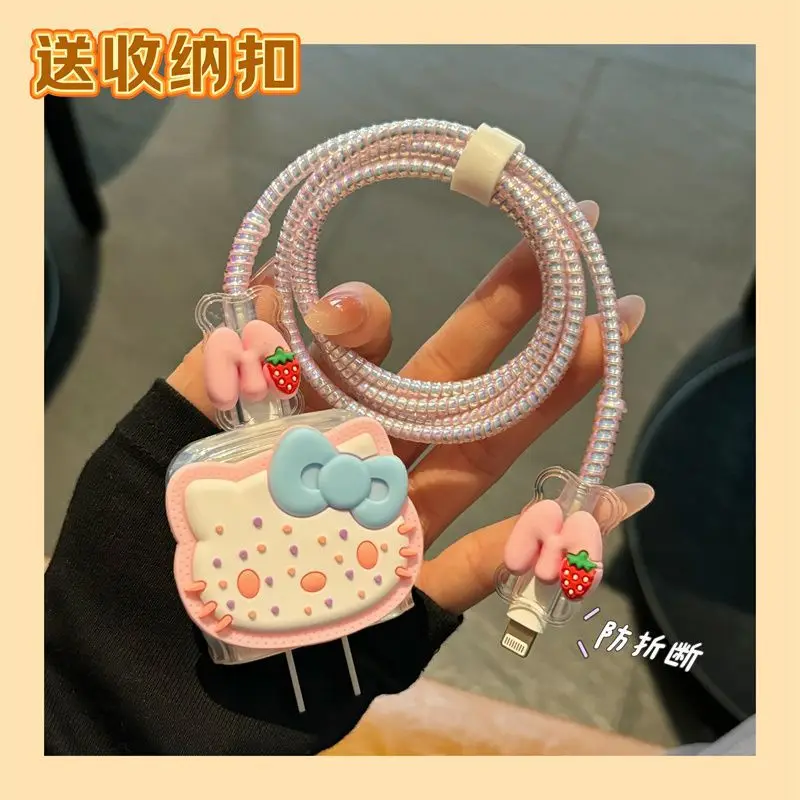 Sanrio Hello Kitty Data Cable Protective Case for Apple iPhone 16promax Charging Cable Anti-break iPhone 15 Fast Charging Case
Sanrio Hello Kitty Data Cable Protective Case for Apple iPhone 16promax Charging Cable Anti-break iPhone 15 Fast Charging Case
