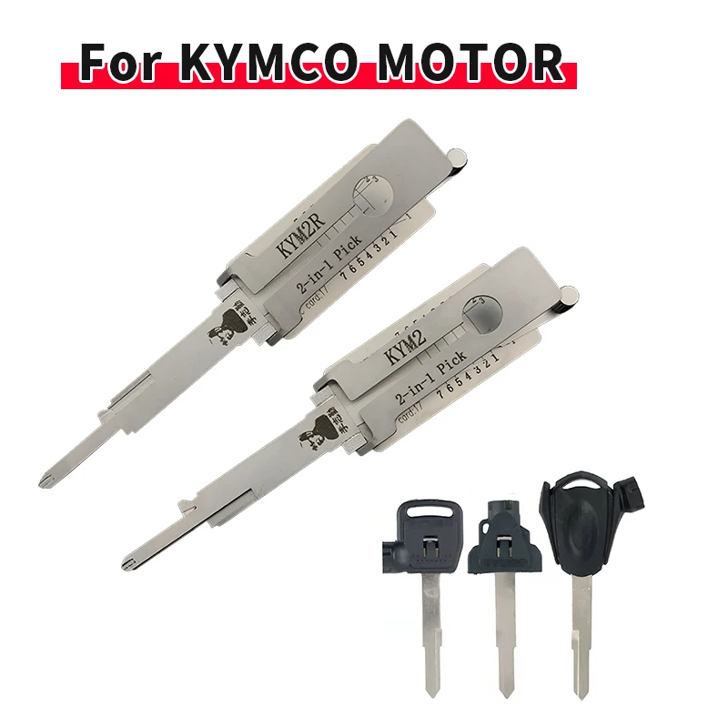 For KYMCO Motorbike Lishi 2-in-1 FOR KYM2 KYM2R Decoder Lock Pick tool Key Copy Kit Locksmiths tool
For KYMCO Motorbike Lishi 2-in-1 FOR KYM2 KYM2R Decoder Lock Pick tool Key Copy Kit Locksmiths tool