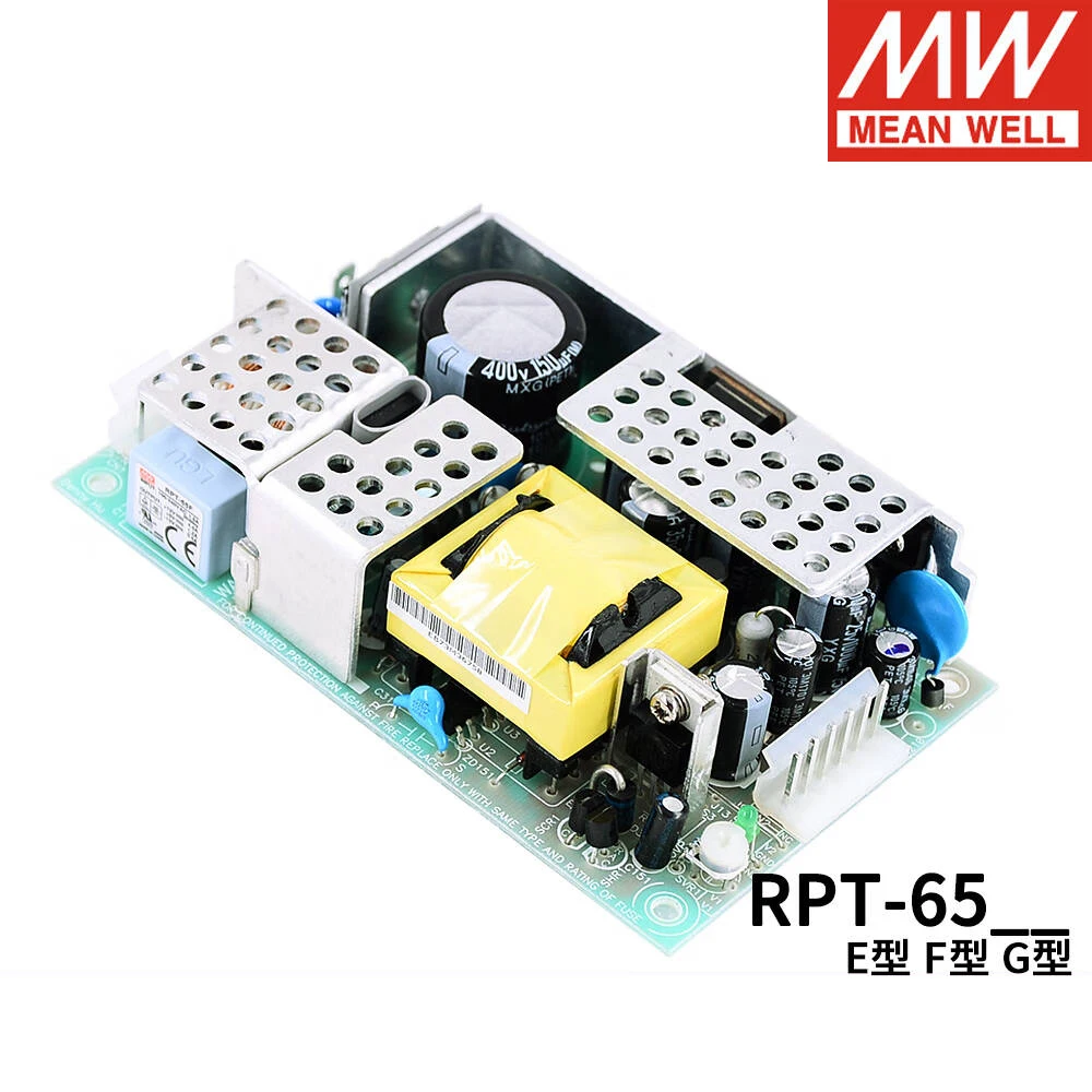RPT-65F +12V4.5A +5V1.2A -12V0.5A Taiwan meanewll PCB Triple Output Switching Power Low leakage current Brand New Original
RPT-65F +12V4.5A +5V1.2A -12V0.5A Taiwan meanewll PCB Triple Output Switching Power Low leakage current Brand New Original