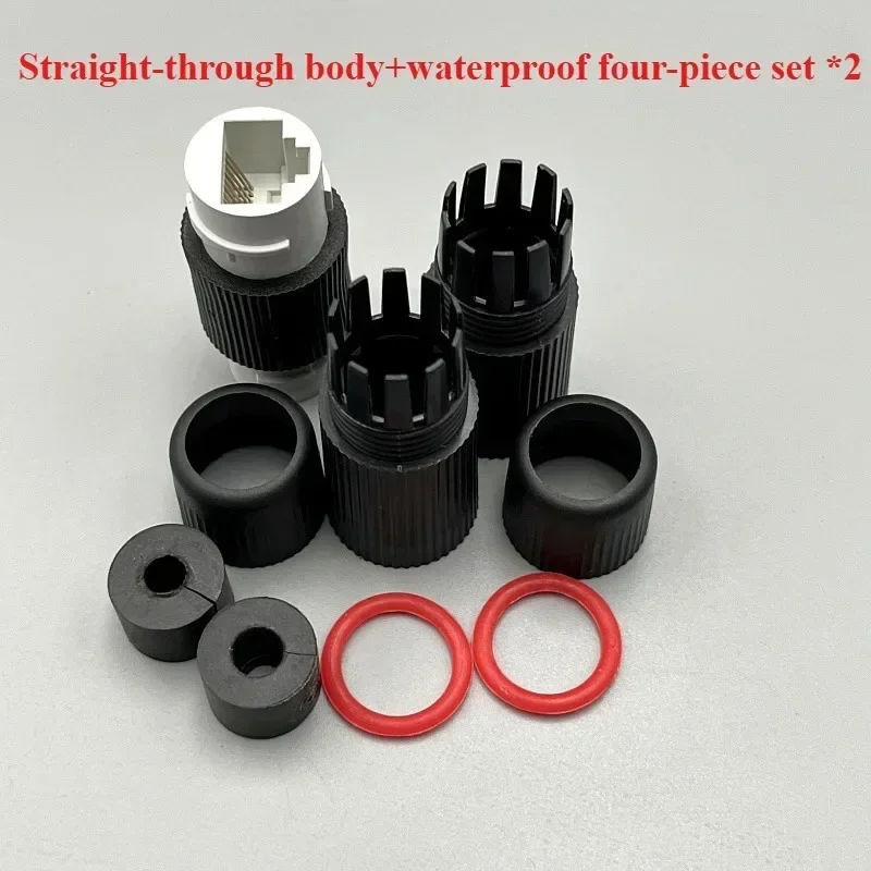 Waterproof network straight-through head outdoor dustproof RJ45 network cable connector butt joint double-through head extender
Waterproof network straight-through head outdoor dustproof RJ45 network cable connector butt joint double-through head extender