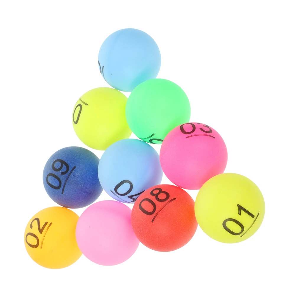 30 Pcs Color Number Ball Lottery Party Game Balls Small Colored New Material Props Pp Numbered Picking Plastic Hollow Sphere
30 Pcs Color Number Ball Lottery Party Game Balls Small Colored New Material Props Pp Numbered Picking Plastic Hollow Sphere