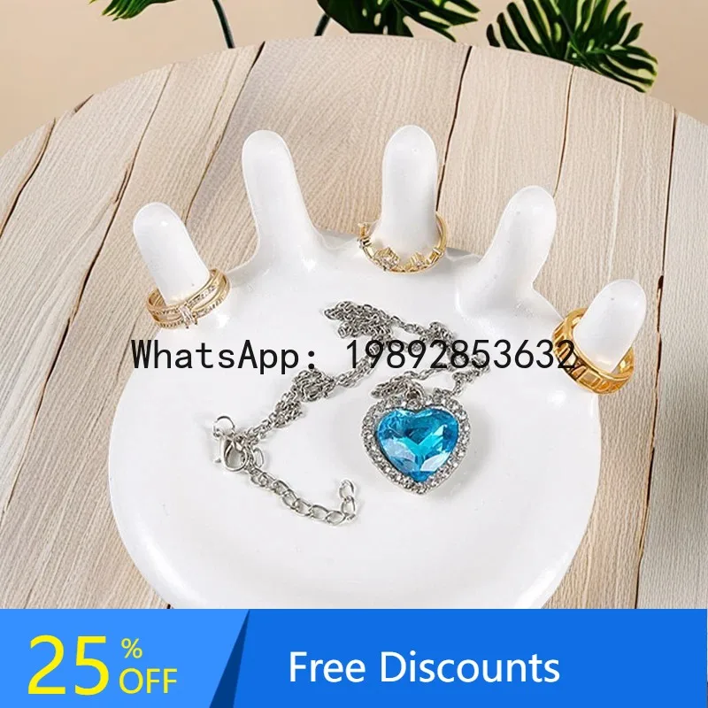 ZK Resin Crafts Bracelet Ring Storage Tray Ornament Desktop Decoration Niche Storage Ornament
ZK Resin Crafts Bracelet Ring Storage Tray Ornament Desktop Decoration Niche Storage Ornament