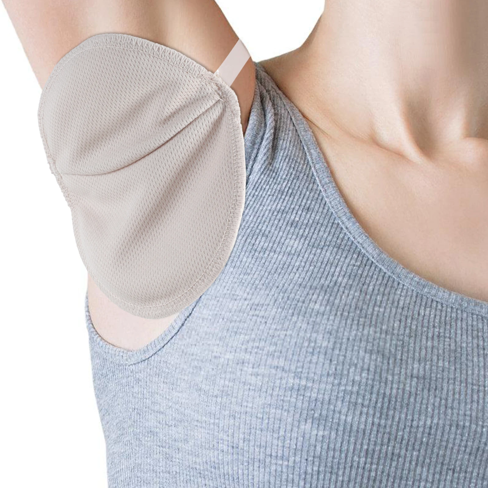 2Pairs ReusableSweatGuards TransparentInvisible ShoulderStraps WomenDressShields WaterproofAbsorbent Antislip
2Pairs ReusableSweatGuards TransparentInvisible ShoulderStraps WomenDressShields WaterproofAbsorbent Antislip
