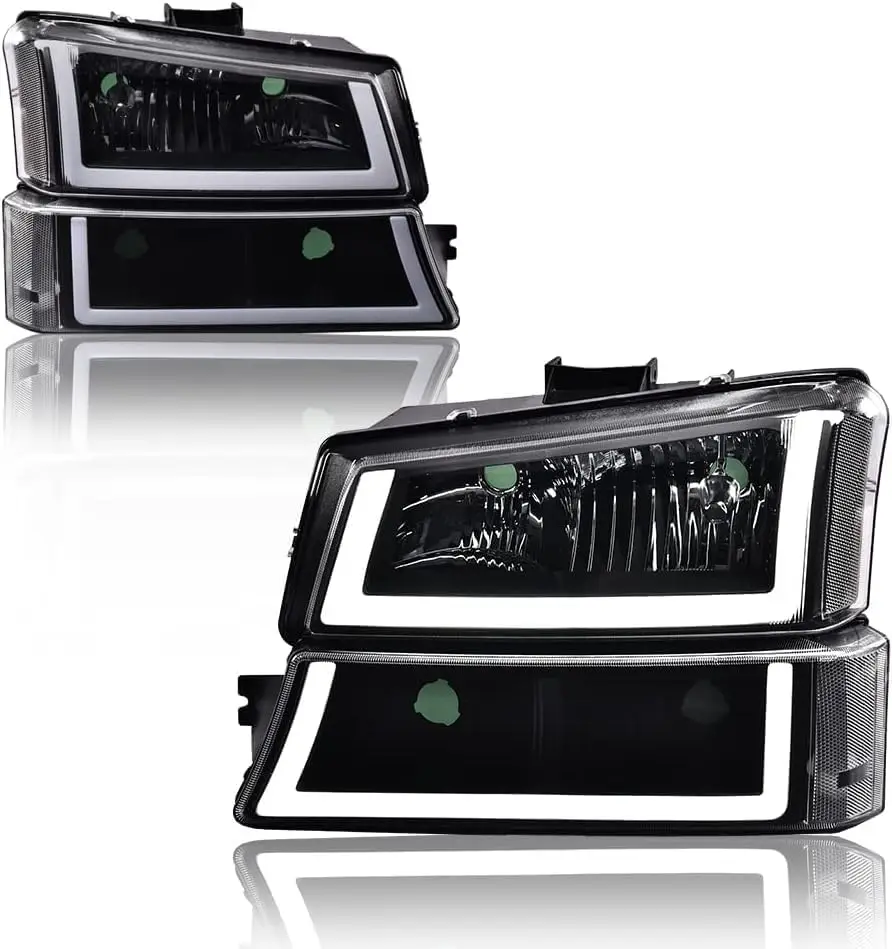 Светодиодные фары DRL, совместимые с налобными фарами Chevy Avalanche 1500 2500/Silverado 1500 2500 3500 и моделями HD 2003-2006 годов, драйвер Si
Светодиодные фары DRL, совместимые с налобными фарами Chevy Avalanche 1500 2500/Silverado 1500 2500 3500 и моделями HD 2003-2006 годов, драйвер Si