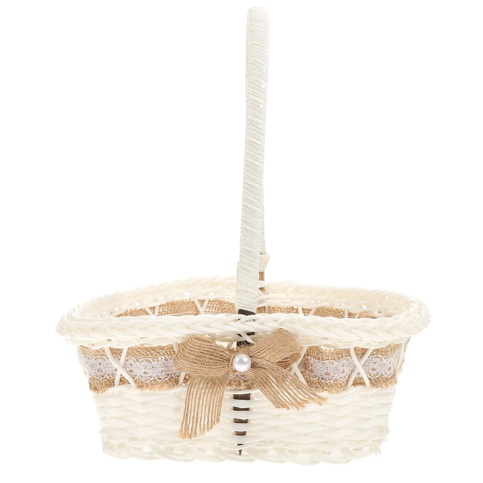 Plastic Heart Shaped Wedding Flower Basket Retro Decor Girl Baskets for Parties Khaki Lightweight Portable Storage Container
Plastic Heart Shaped Wedding Flower Basket Retro Decor Girl Baskets for Parties Khaki Lightweight Portable Storage Container