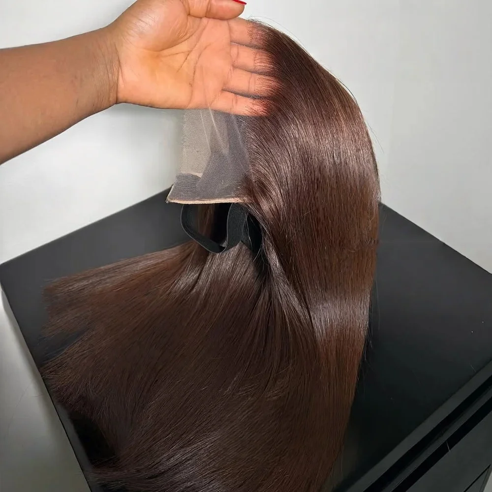 Glueless Natural Brown Straight 5x5 Silk Base Human Hair with BabyHair Soft HD Lace Hair Preplucked
Glueless Natural Brown Straight 5x5 Silk Base Human Hair with BabyHair Soft HD Lace Hair Preplucked