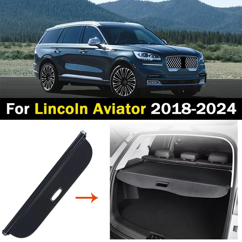 Car Rear Trunk Cargo Cover For Lincoln Aviator 2018 2019-2024 Luggage Tray Storage Security Shade Shield Curtain Mat Partition
Car Rear Trunk Cargo Cover For Lincoln Aviator 2018 2019-2024 Luggage Tray Storage Security Shade Shield Curtain Mat Partition