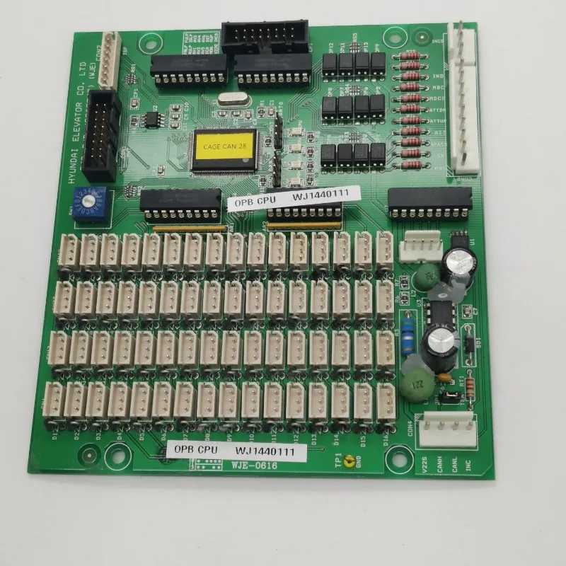 Parts forModern Elevator Car Communication Board OPB-CPU New Original WJ1440111 Shanghai Hyundai 280C227
Parts forModern Elevator Car Communication Board OPB-CPU New Original WJ1440111 Shanghai Hyundai 280C227