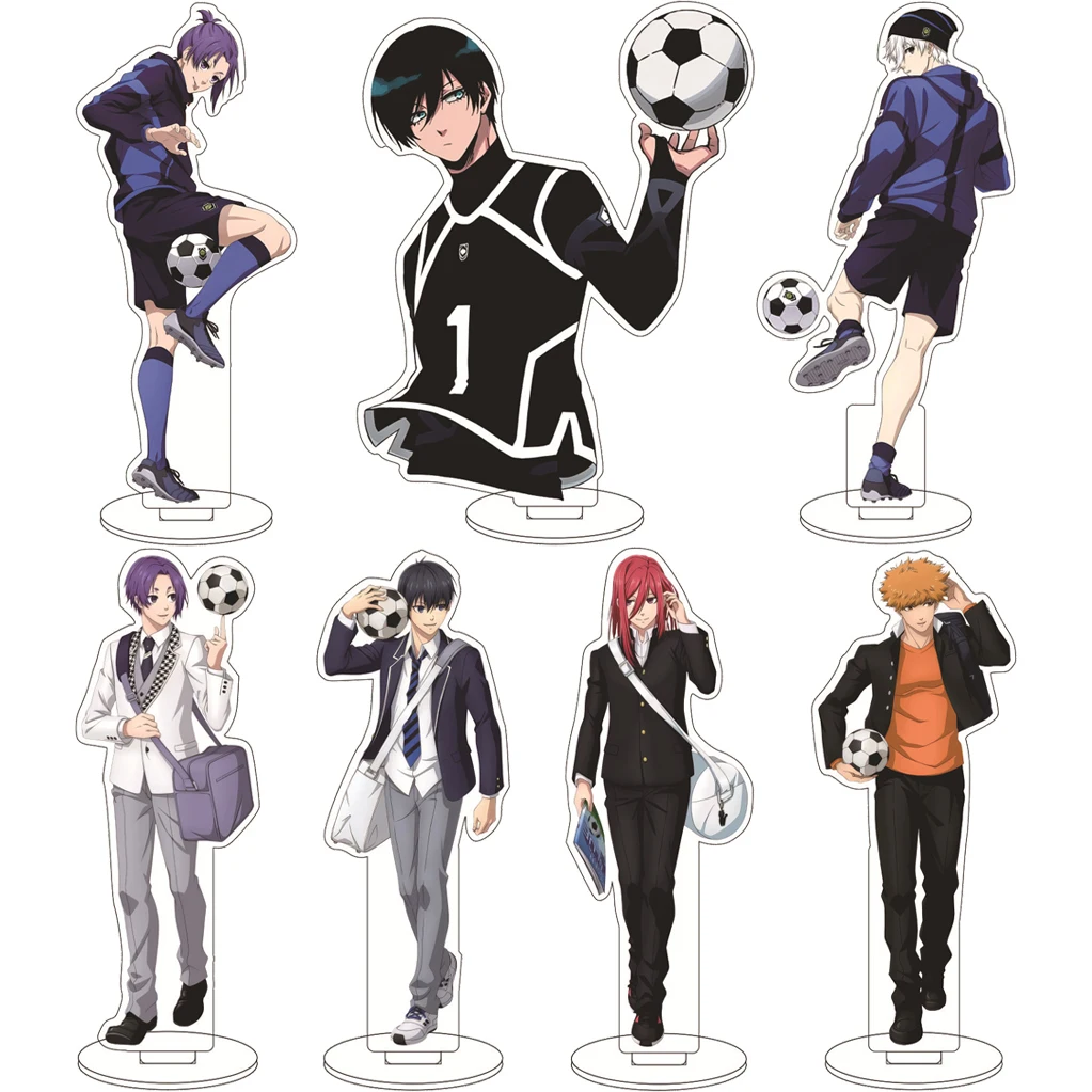 16CM Anime BLUE LOCK Isagi Yoichi Bachira Meguru Kunigami Rensuke Chigiri Hyoma Mikage Reo Cos Acrylic Figure Stand Ornaments
16CM Anime BLUE LOCK Isagi Yoichi Bachira Meguru Kunigami Rensuke Chigiri Hyoma Mikage Reo Cos Acrylic Figure Stand Ornaments