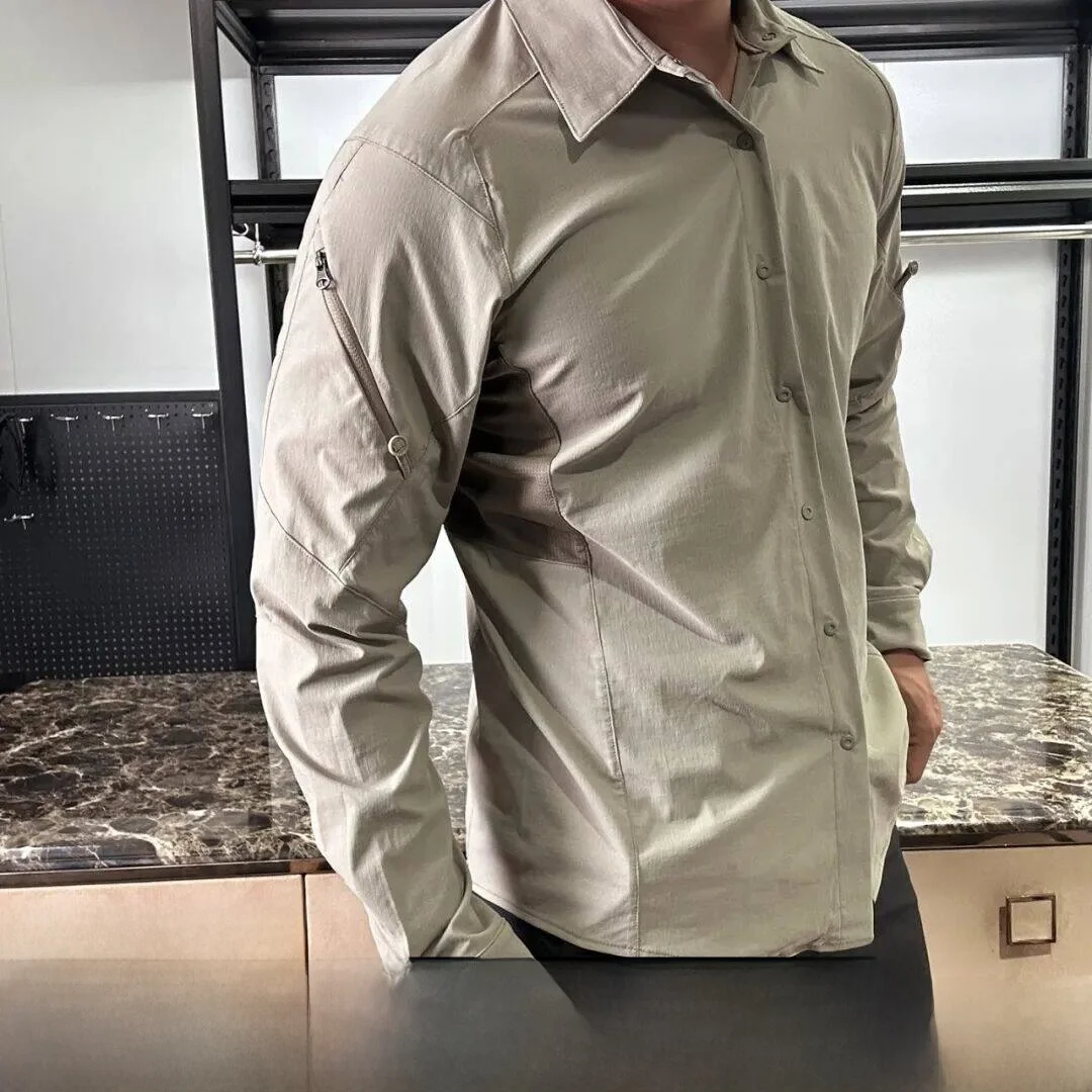 Quick Dry Outdoor Sports Men's Shirt SL Series 3D Multi-Piece Cut Elastic Breathable Comfortable Nylon And Spandex Blend
Quick Dry Outdoor Sports Men's Shirt SL Series 3D Multi-Piece Cut Elastic Breathable Comfortable Nylon And Spandex Blend