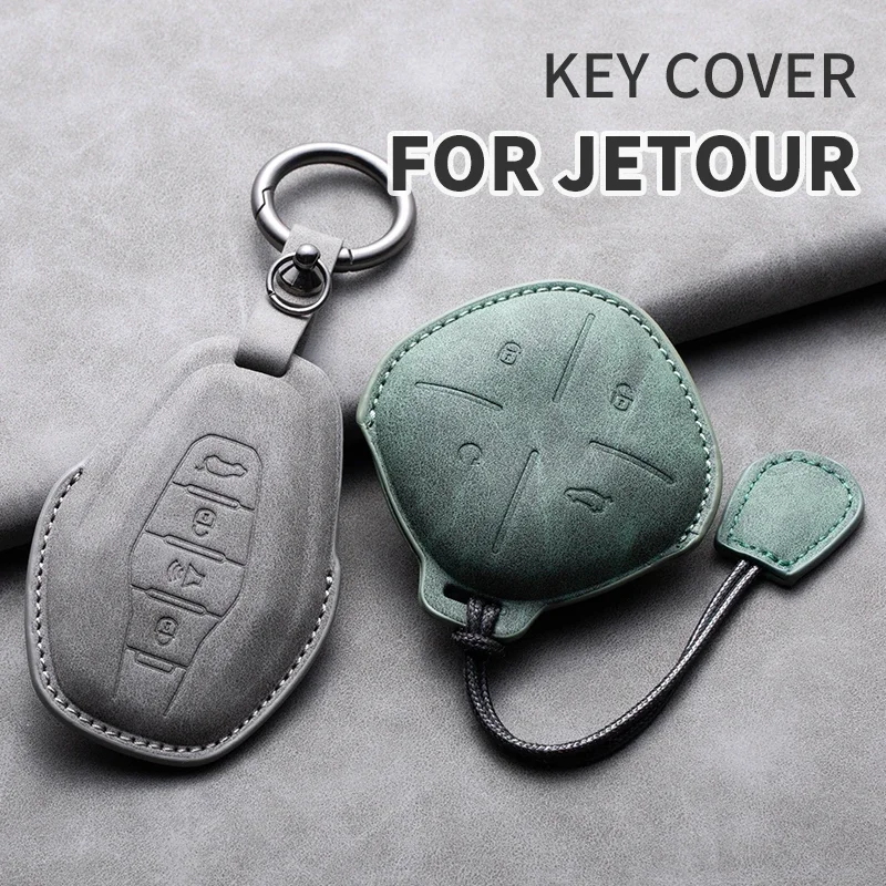 Leather Car Key Case Cover for Chery Jetour Dashing X-1 Plus DTC IDM 2022 2023 for Chery JETOUR X70 X70plus X70m X90plus X95pro
Leather Car Key Case Cover for Chery Jetour Dashing X-1 Plus DTC IDM 2022 2023 for Chery JETOUR X70 X70plus X70m X90plus X95pro