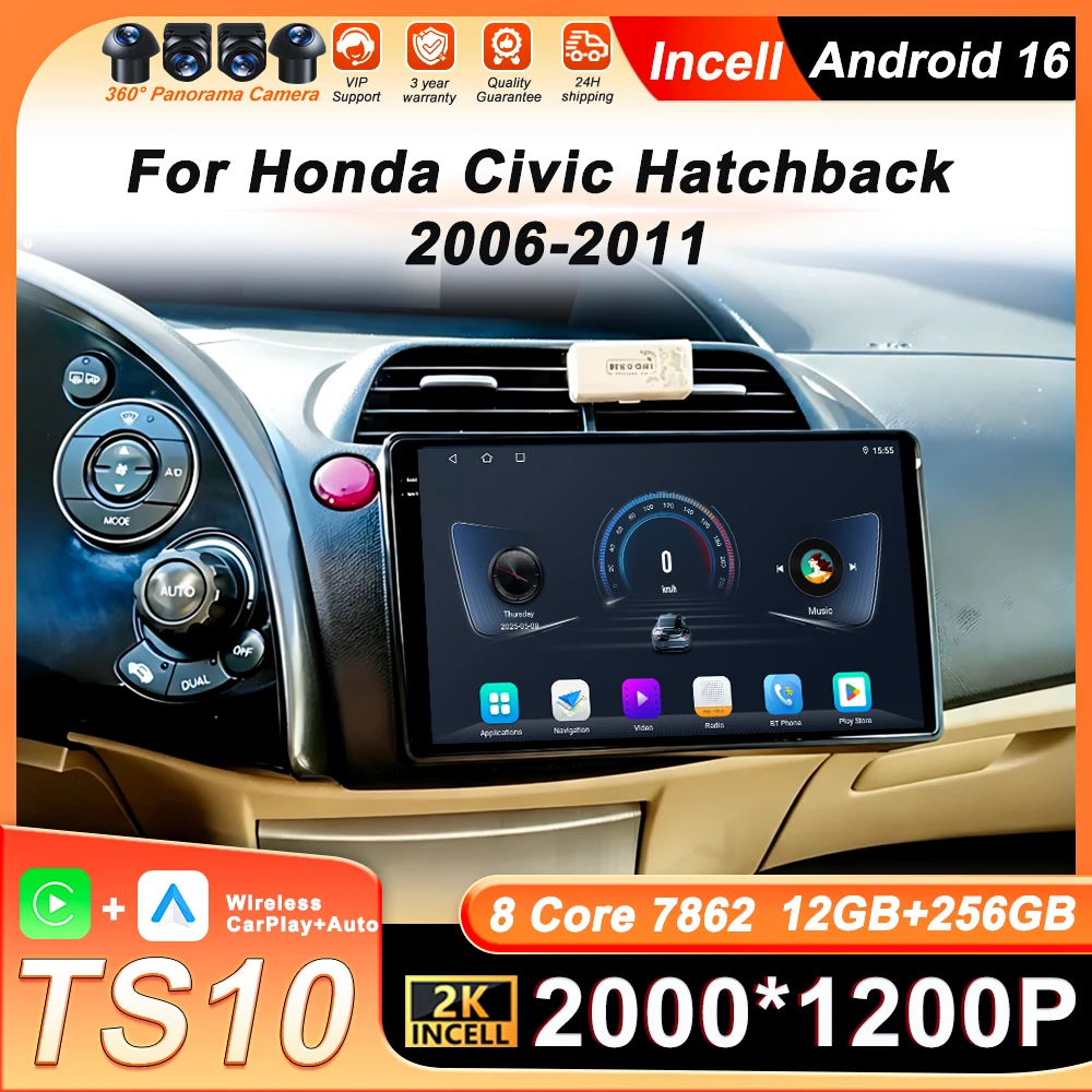 Android 16 автомобильное радио мультимедиа для Honda Civic Hatchback 2006 2007-2010 2011 LHD RHD авторадио стерео головное устройство GPS-навигация
Android 16 автомобильное радио мультимедиа для Honda Civic Hatchback 2006 2007-2010 2011 LHD RHD авторадио стерео головное устройство GPS-навигация