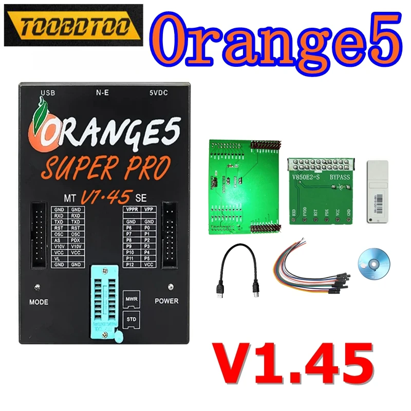 Быстрая доставка, последняя версия высокого качества Orange5 V1.45, добавление новой лицензии, OEM Super Programmer, инструмент для программатора ECU + улучшенный
Быстрая доставка, последняя версия высокого качества Orange5 V1.45, добавление новой лицензии, OEM Super Programmer, инструмент для программатора ECU + улучшенный