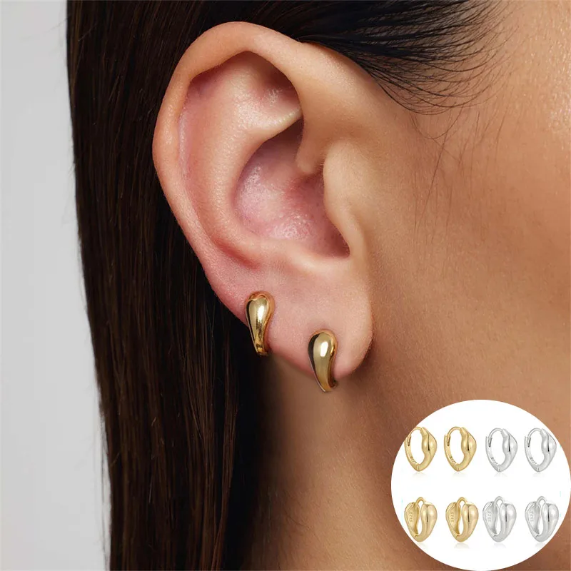 100% 925 Sterling Silver Geometric Earring for Women Girl Simple Fashion Smooth Cone Design Jewelry Party Gift Dropshipping
100% 925 Sterling Silver Geometric Earring for Women Girl Simple Fashion Smooth Cone Design Jewelry Party Gift Dropshipping