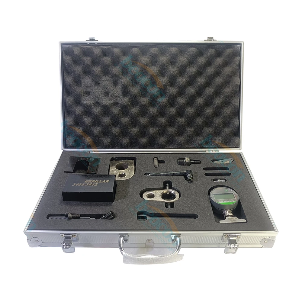 Common Rail Injector Clamp Disassmeble Solenoid Valve for CAT3412 Injector Dismounting and Measuring Repair Tools Kit
Common Rail Injector Clamp Disassmeble Solenoid Valve for CAT3412 Injector Dismounting and Measuring Repair Tools Kit