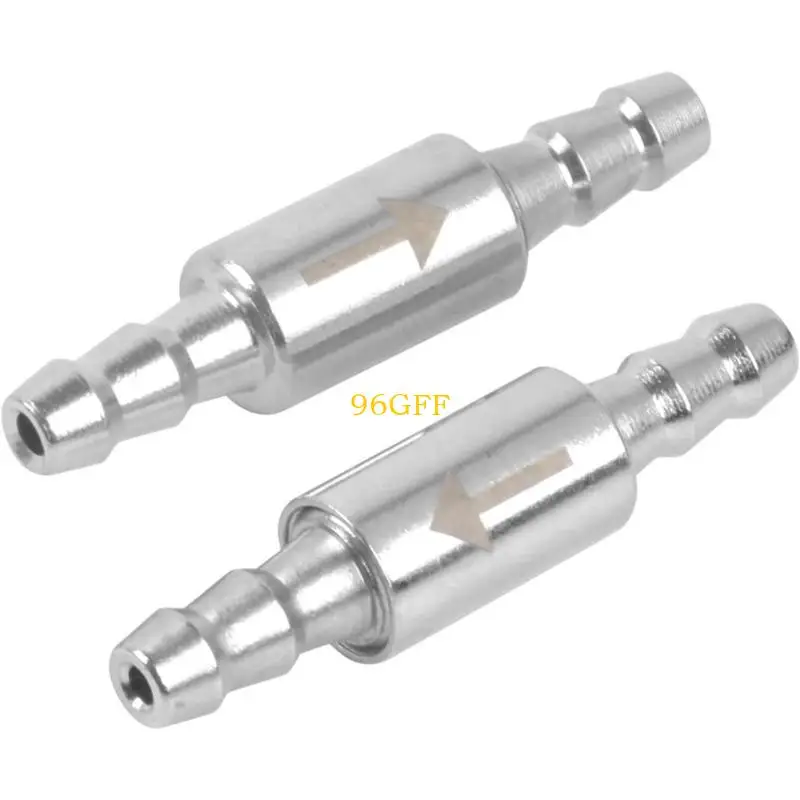 96GF 2PCS Corrosion Resistant Fish Check Valves Stainless Steel Backflow Preventer For Aquarium CO2 And Air Hoses
96GF 2PCS Corrosion Resistant Fish Check Valves Stainless Steel Backflow Preventer For Aquarium CO2 And Air Hoses