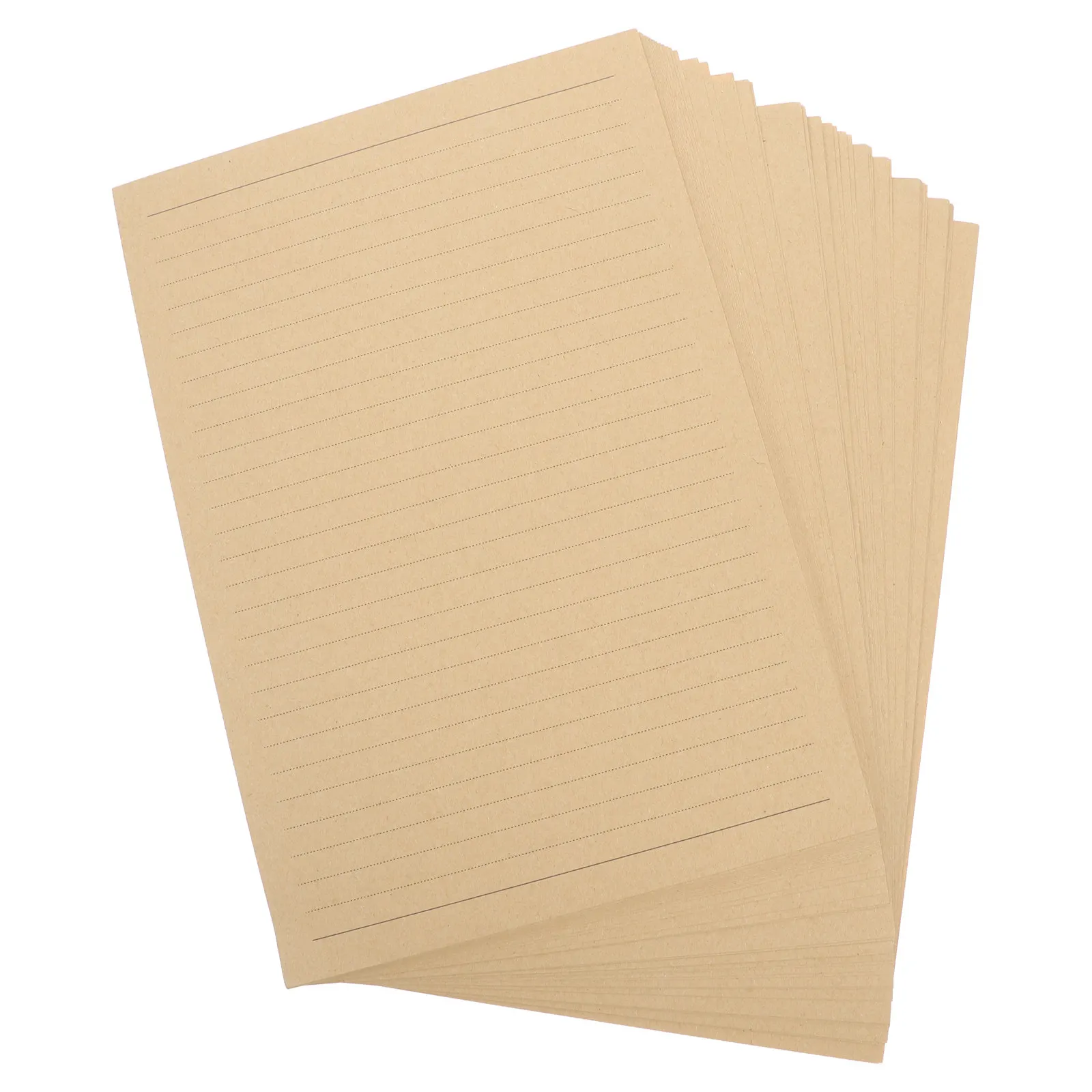 50 Sheets Vintage Kraft Lined Letter Paper Retro Writing Paper for Valentines Invitations Letters Handwriting Stationery
50 Sheets Vintage Kraft Lined Letter Paper Retro Writing Paper for Valentines Invitations Letters Handwriting Stationery